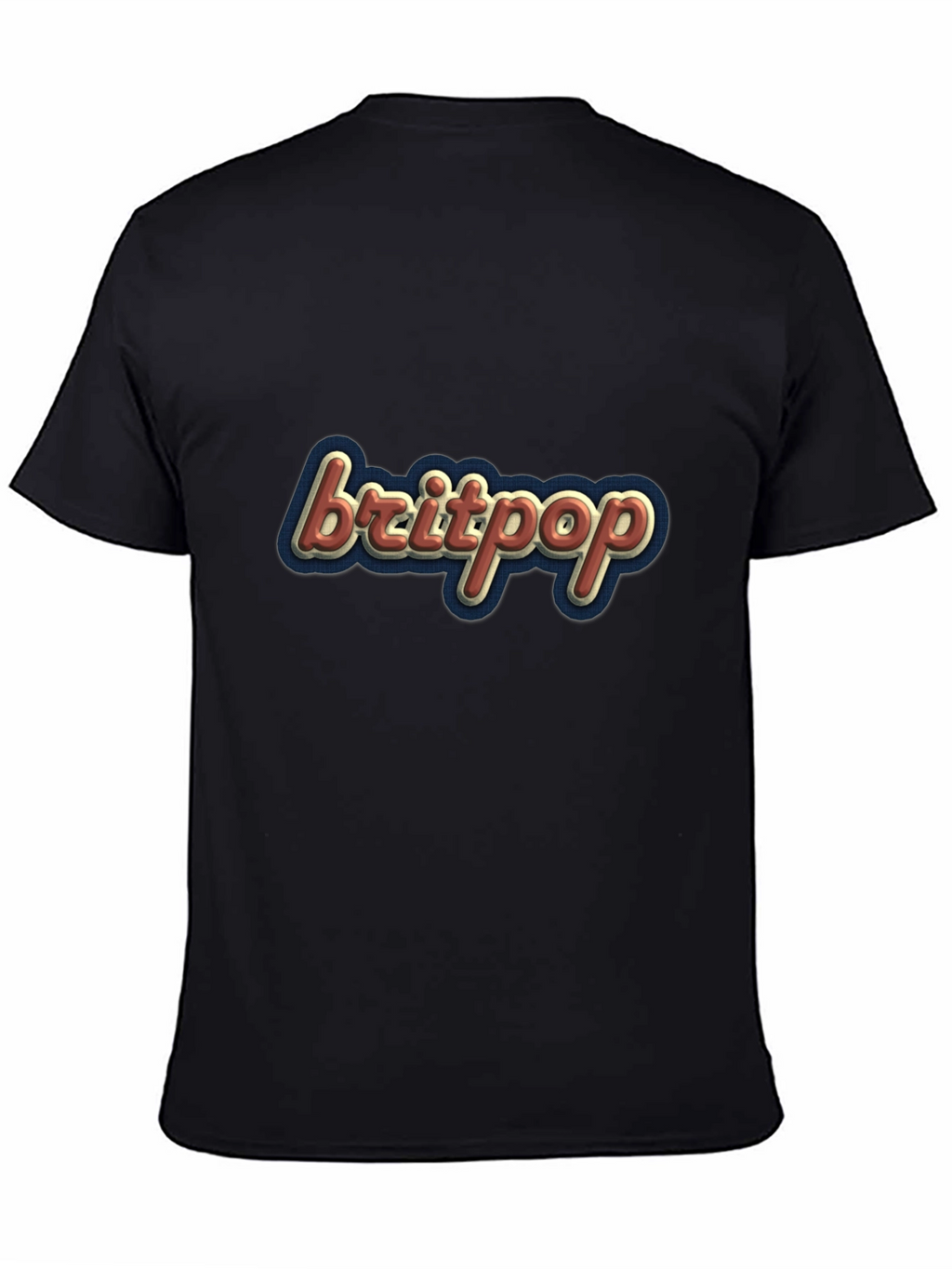 Britpop Retro Style Mens T-Shirt