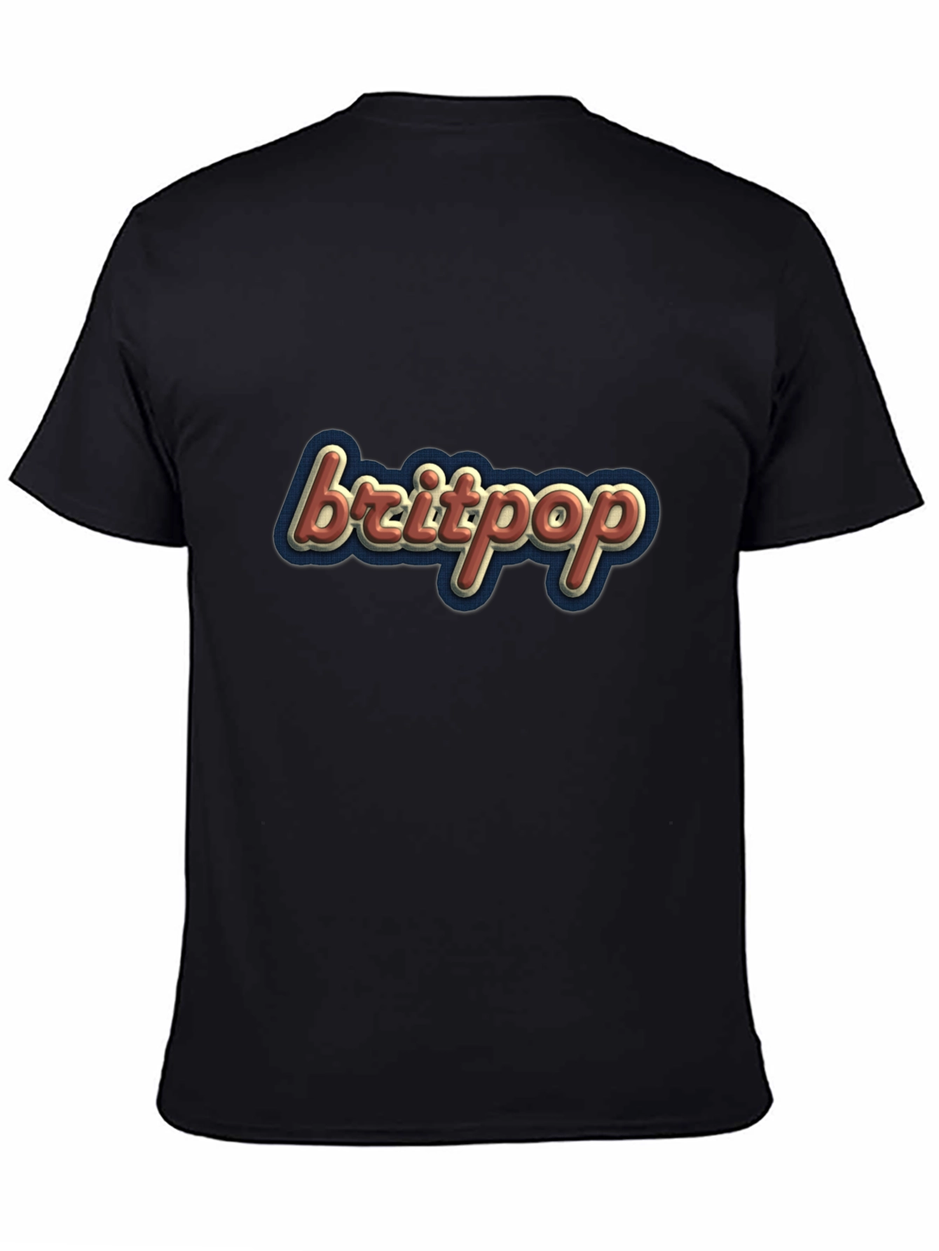 Britpop Retro Style Mens T-Shirt