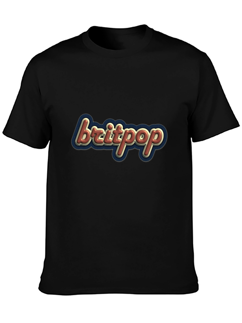 Britpop Retro Style Mens T-Shirt