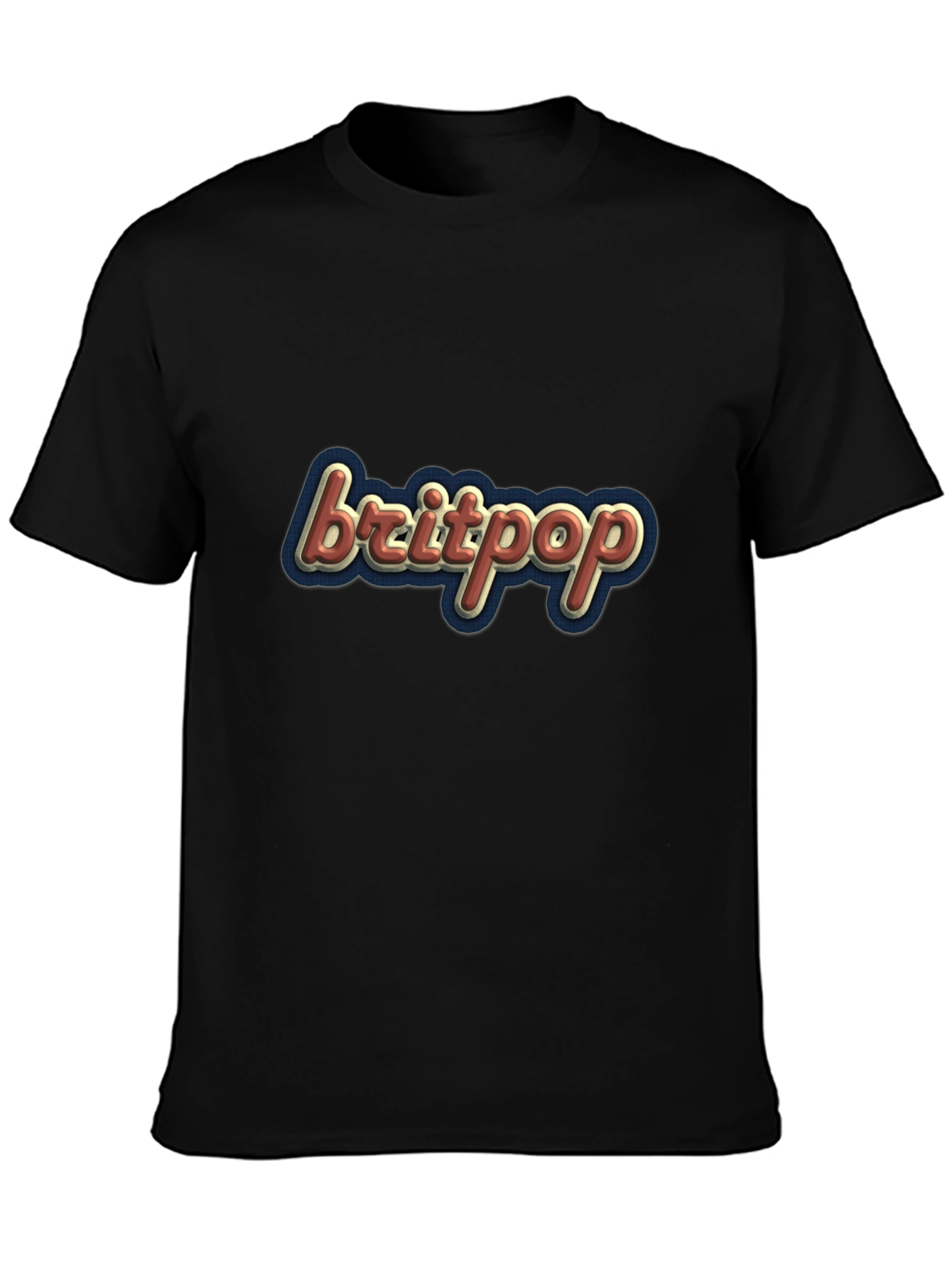 Britpop Retro Style Mens T-Shirt