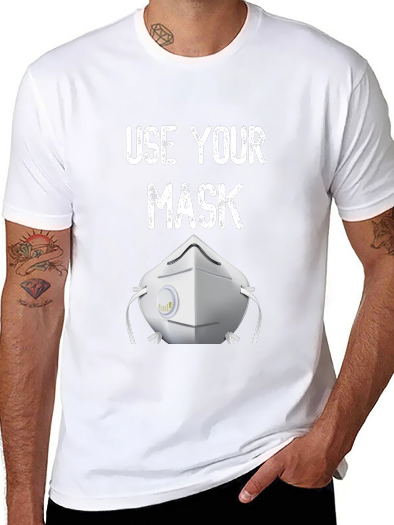 Use Your Mask Graphic T-Shirt