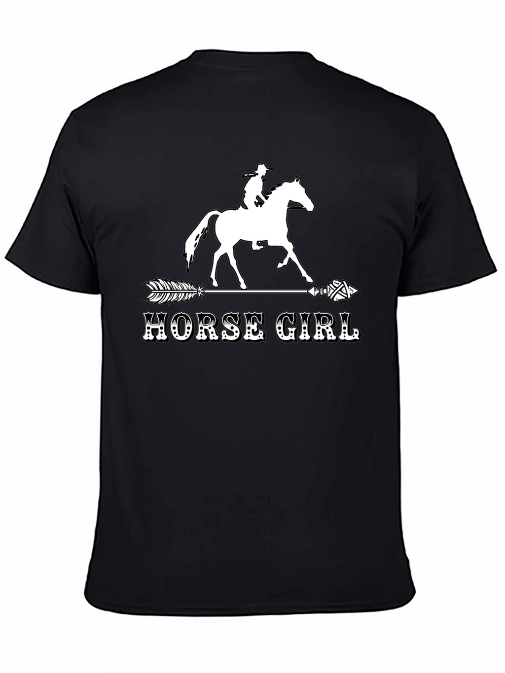 Horse Girl Arrow T-Shirt - Equestrian Tee