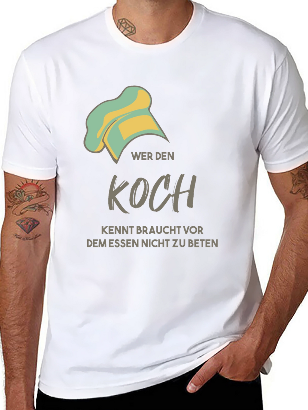 Chef T-Shirt - Funny German Quote Cook Apparel