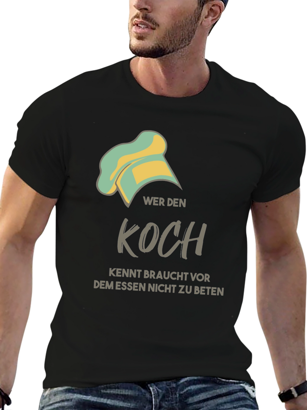 Chef T-Shirt - Funny German Quote Cook Apparel