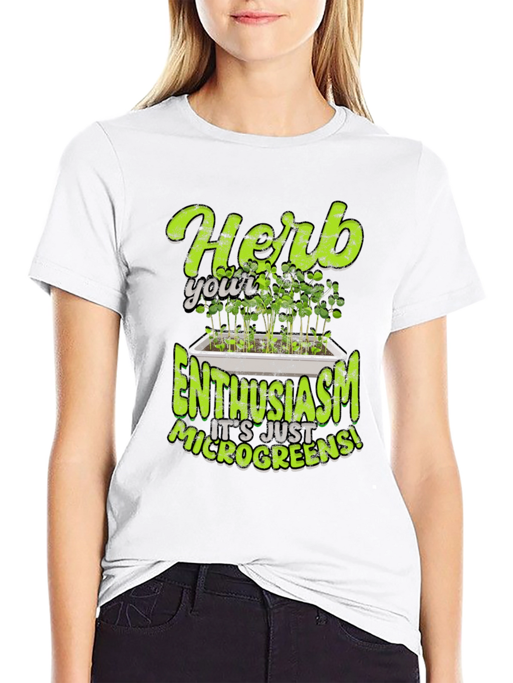Herb Your Enthusiasm Microgreens T-Shirt