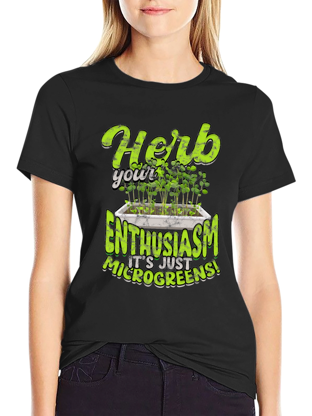 Herb Your Enthusiasm Microgreens T-Shirt