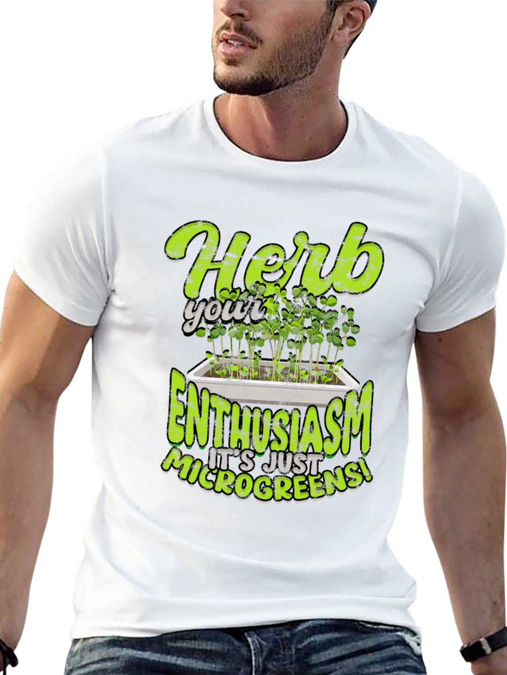 Herb Your Enthusiasm Microgreens T-Shirt