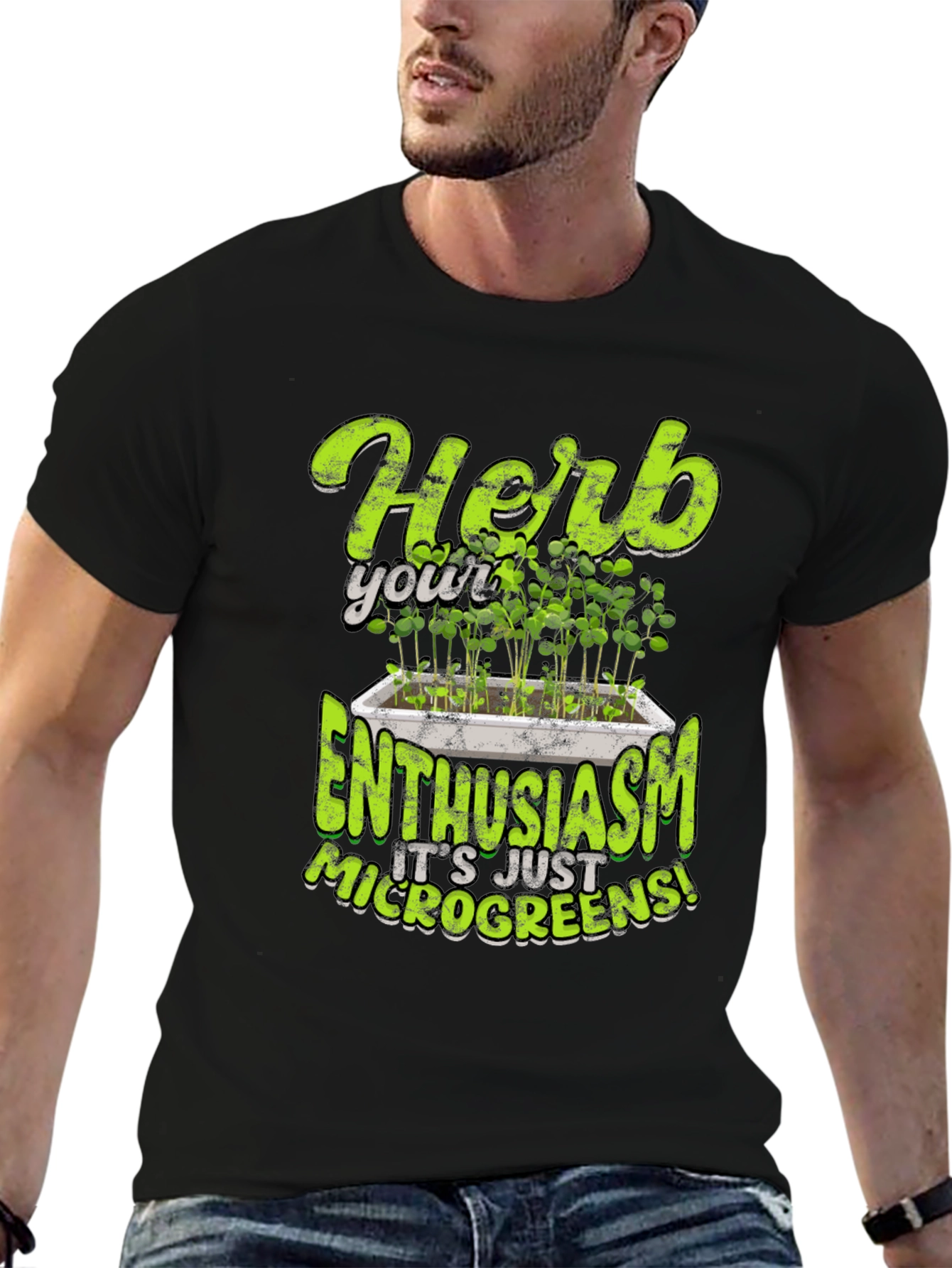 Herb Your Enthusiasm Microgreens T-Shirt