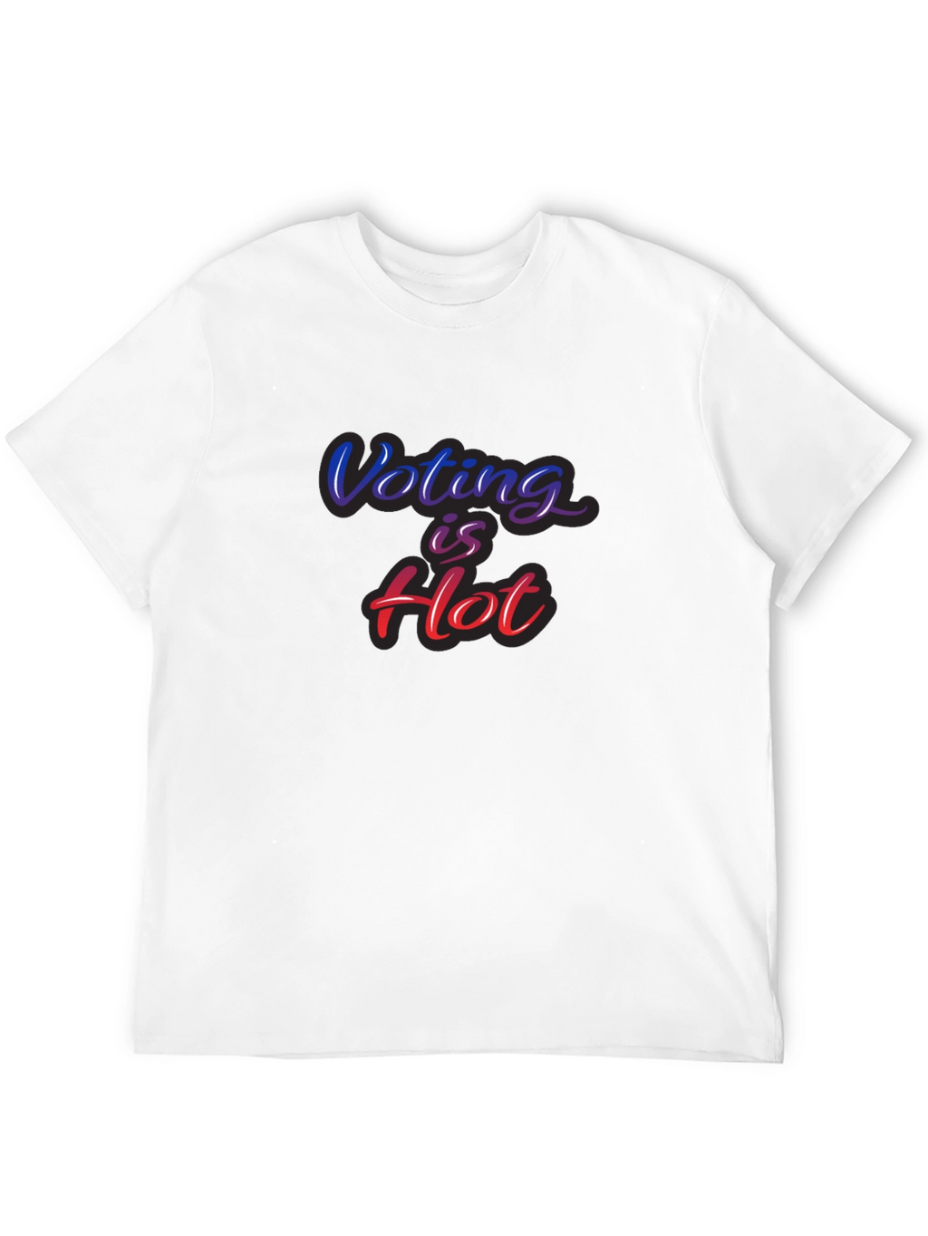 Voting is Hot Graphic T-Shirt - Vote!