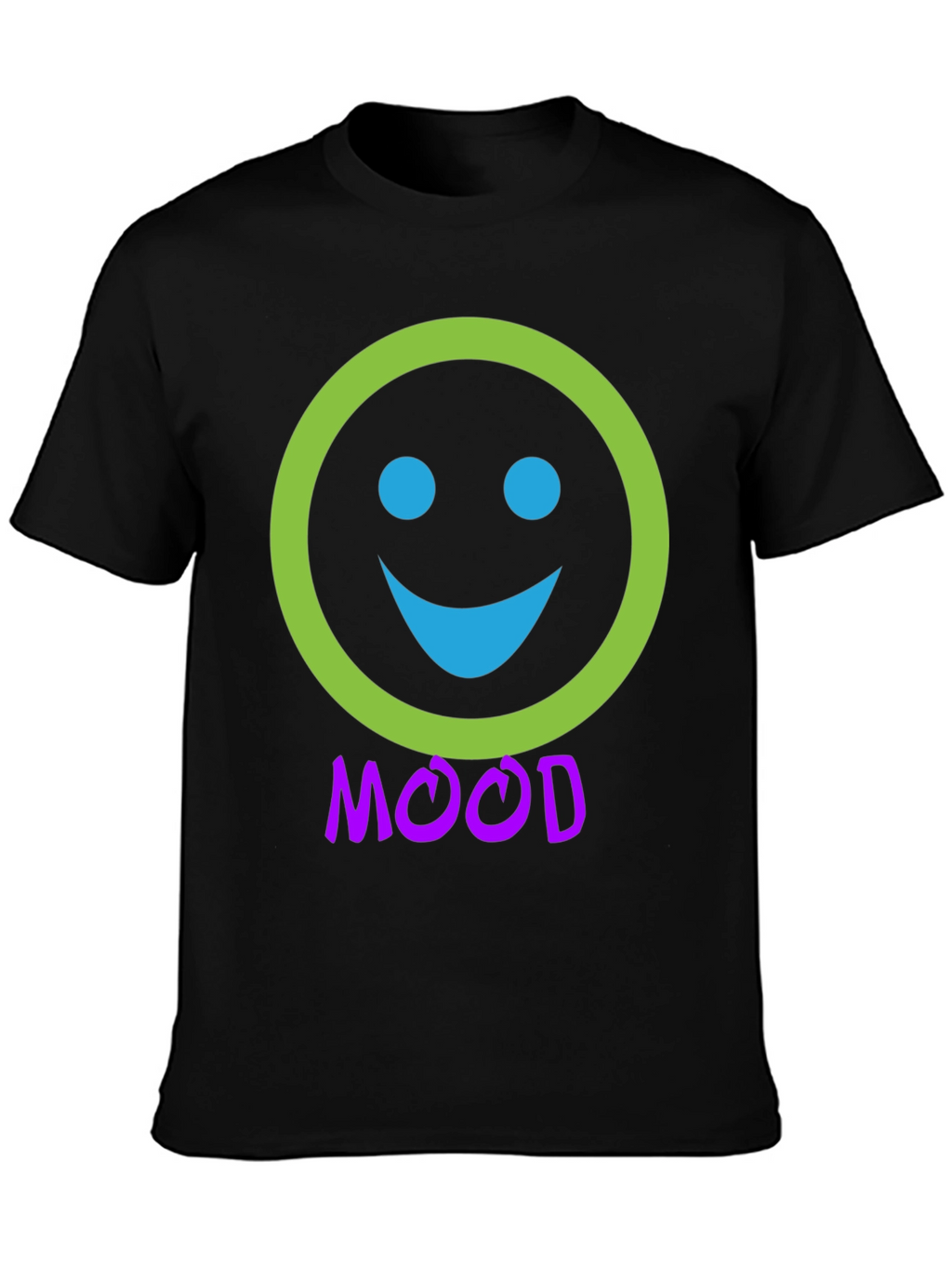 Mood Smiley Face Graphic T-Shirt