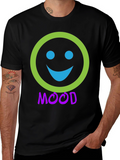 Mood Smiley Face Graphic T-Shirt