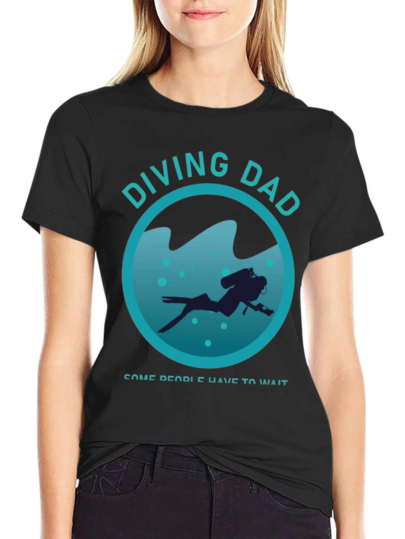 Diving Dad T-Shirt - Scuba Diving Gift for Diver Dads