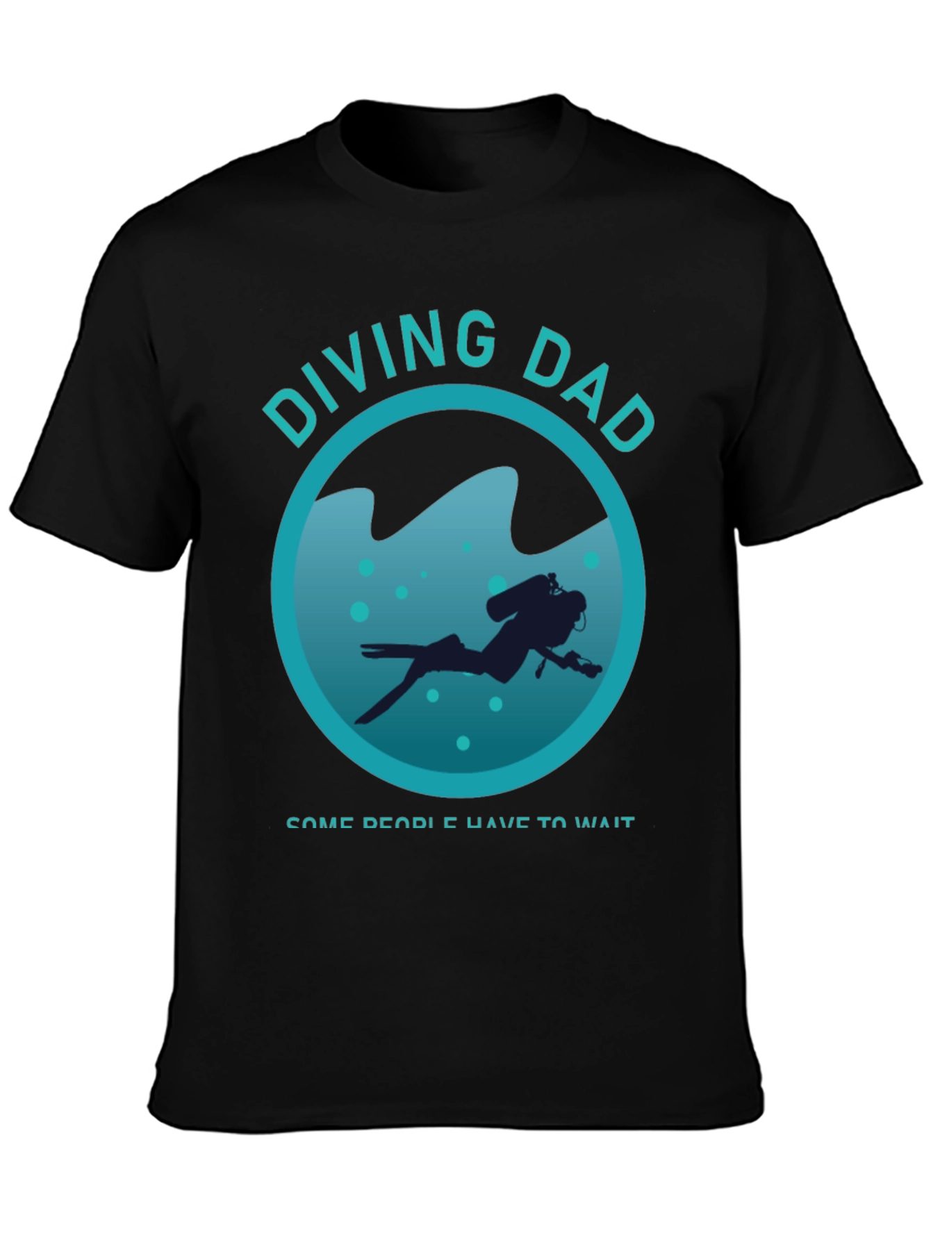 Diving Dad T-Shirt - Scuba Diving Gift for Diver Dads