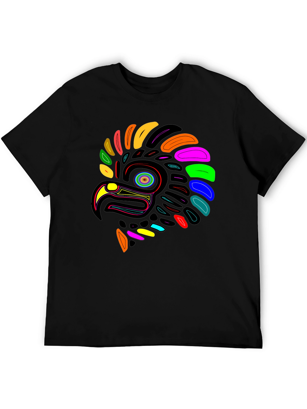 Vibrant Eagle Graphic Tee - Unique Design