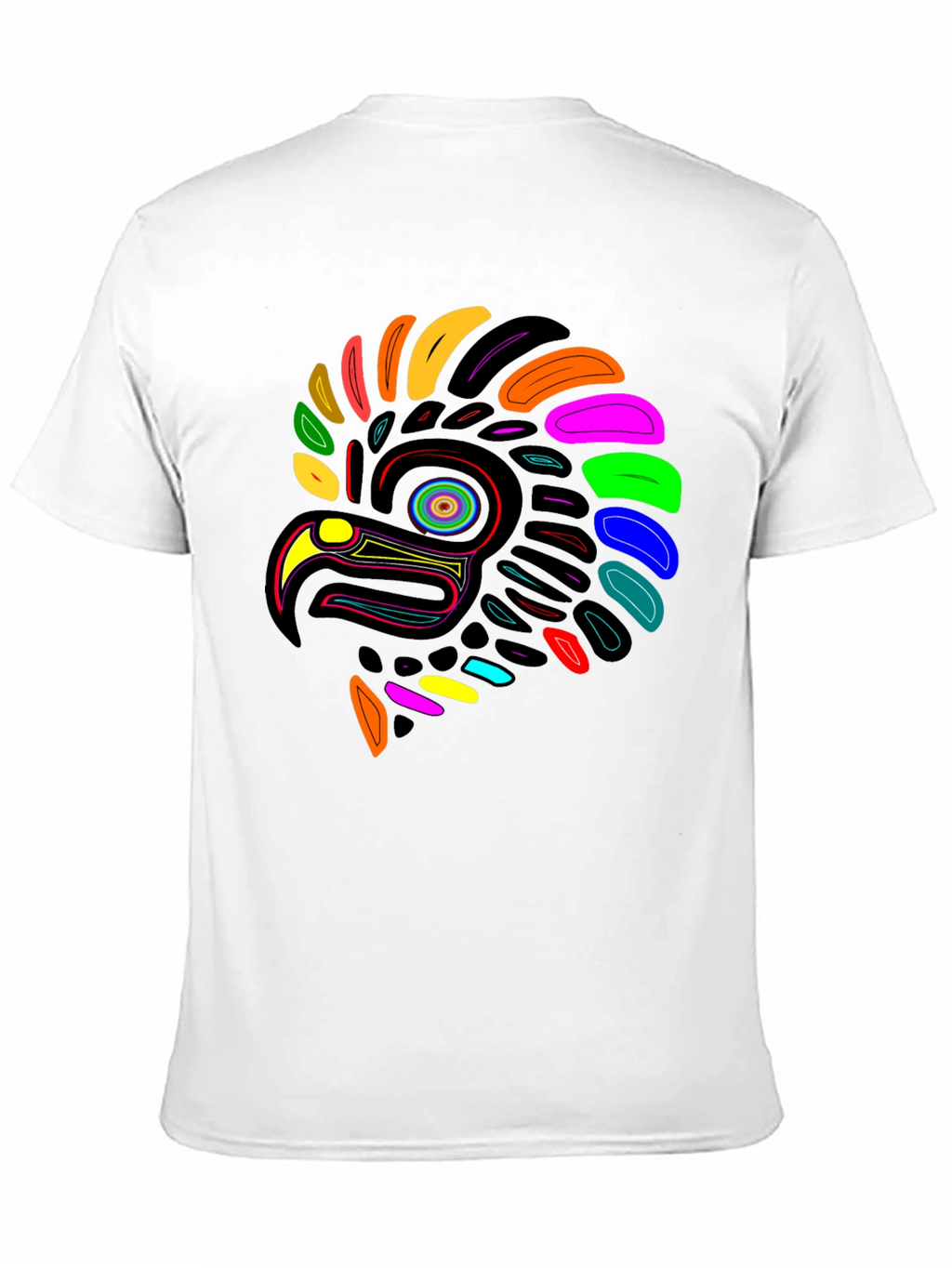 Vibrant Eagle Graphic Tee - Unique Design