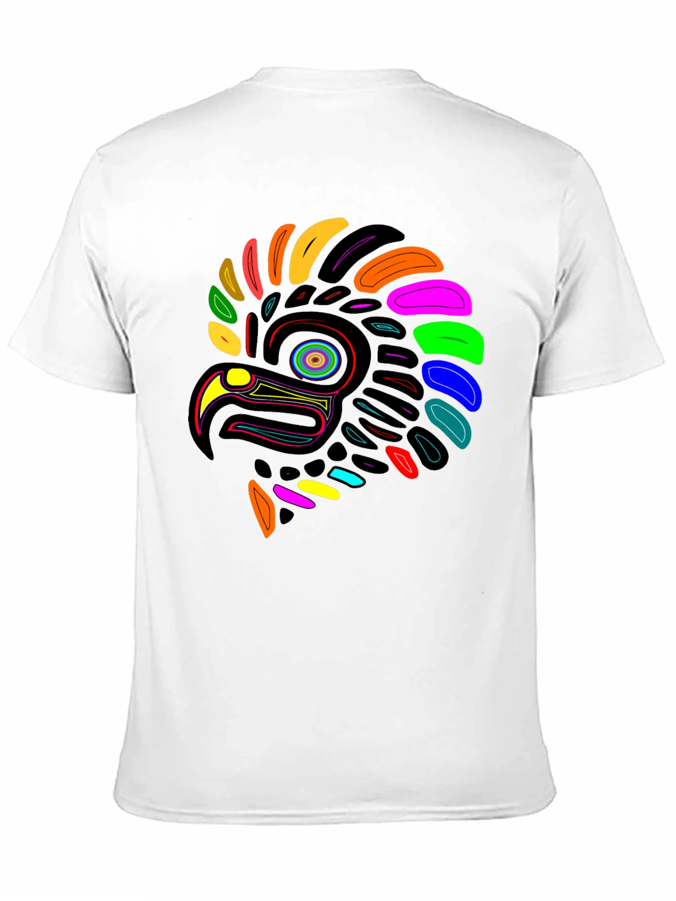 Vibrant Eagle Graphic Tee - Unique Design