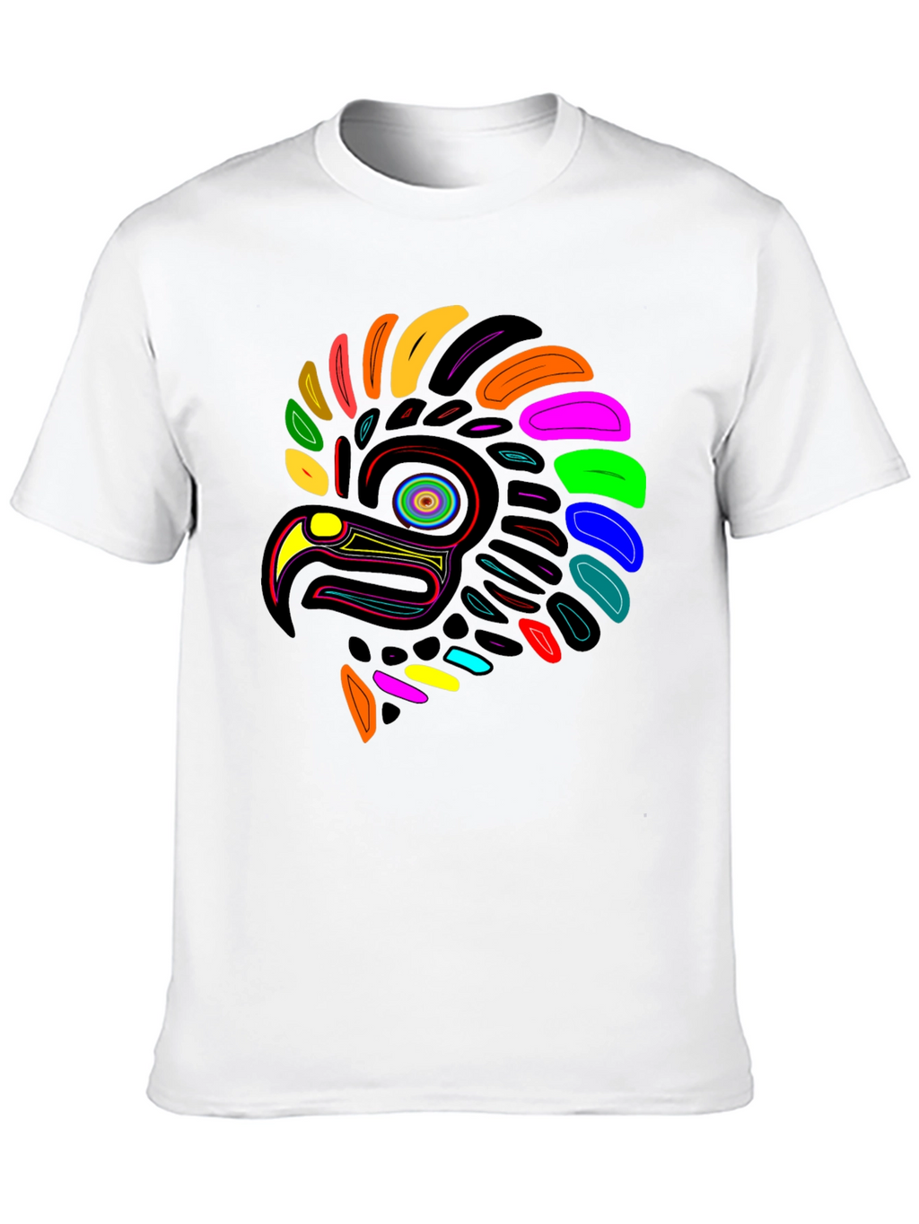 Vibrant Eagle Graphic Tee - Unique Design