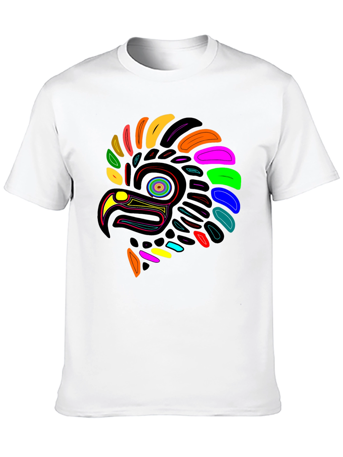 Vibrant Eagle Graphic Tee - Unique Design