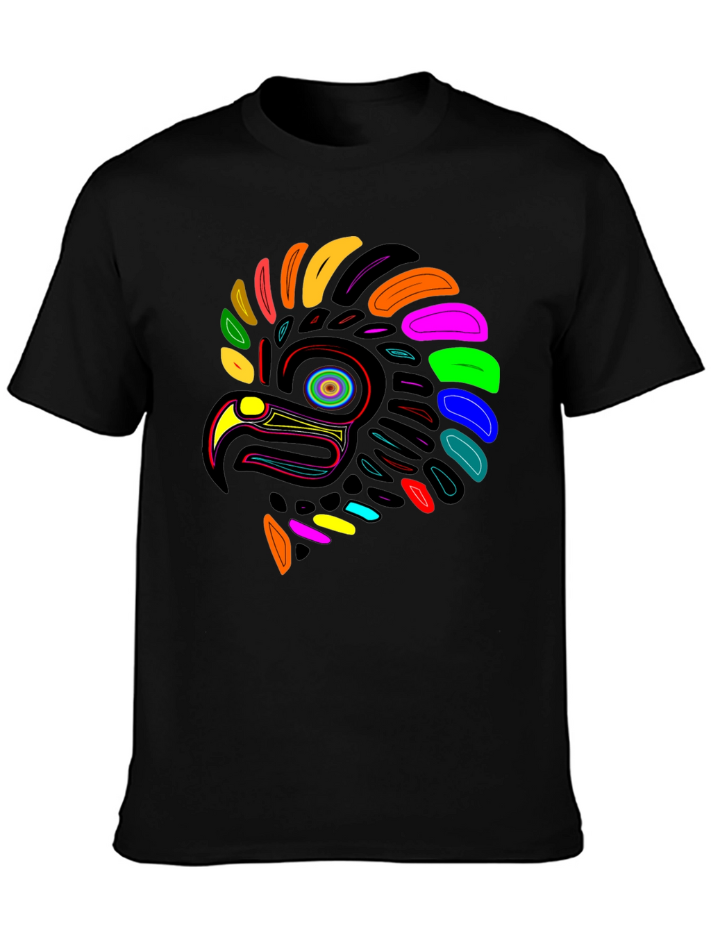 Vibrant Eagle Graphic Tee - Unique Design