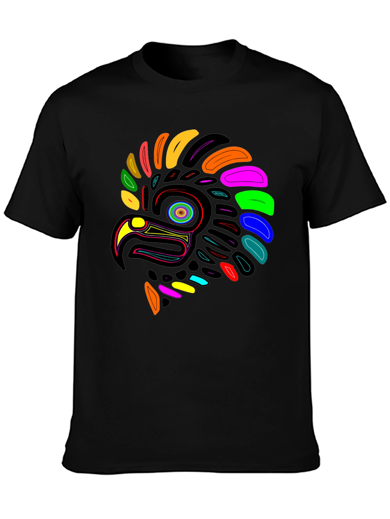Vibrant Eagle Graphic Tee - Unique Design