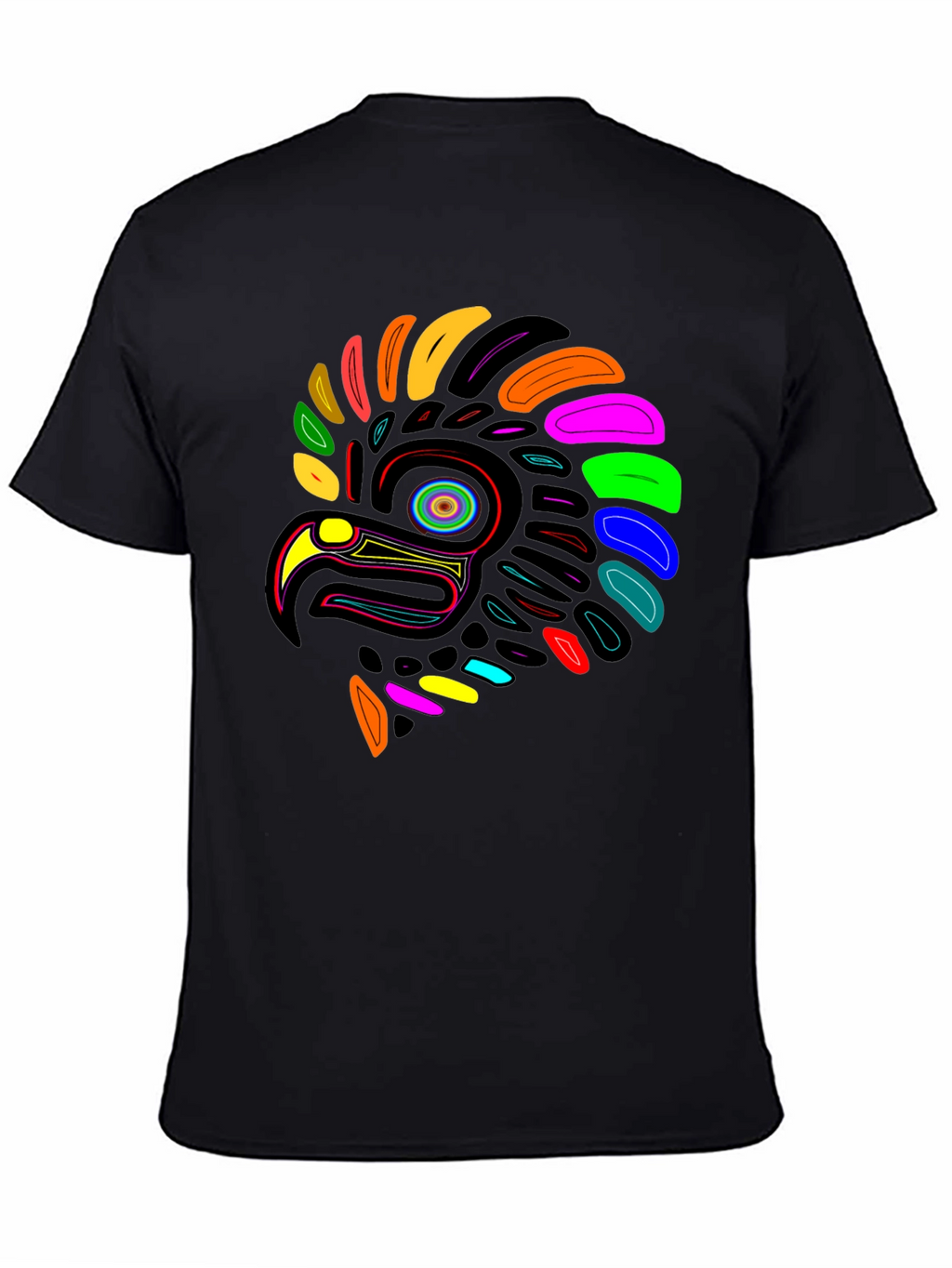 Vibrant Eagle Graphic Tee - Unique Design