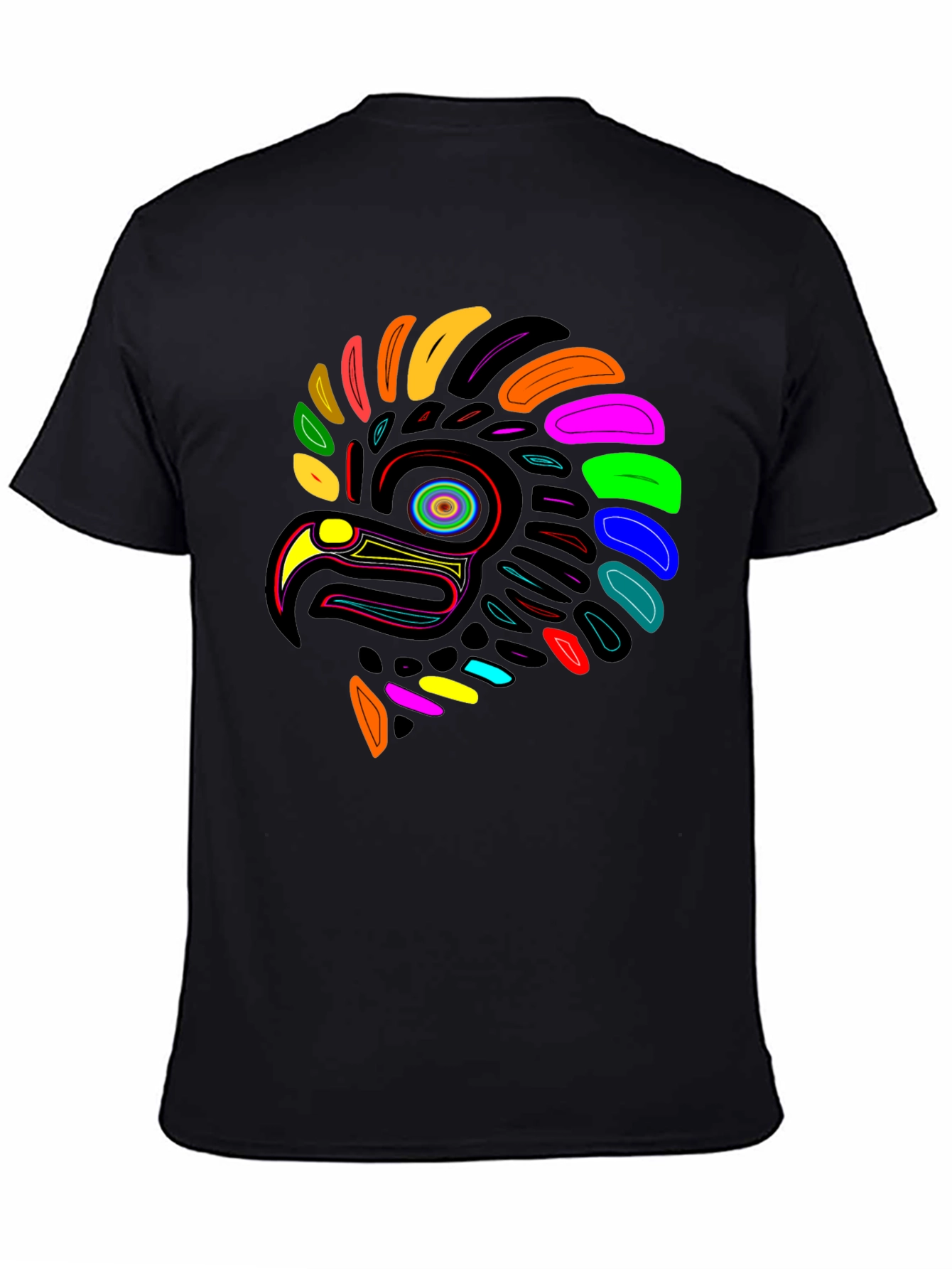 Vibrant Eagle Graphic Tee - Unique Design