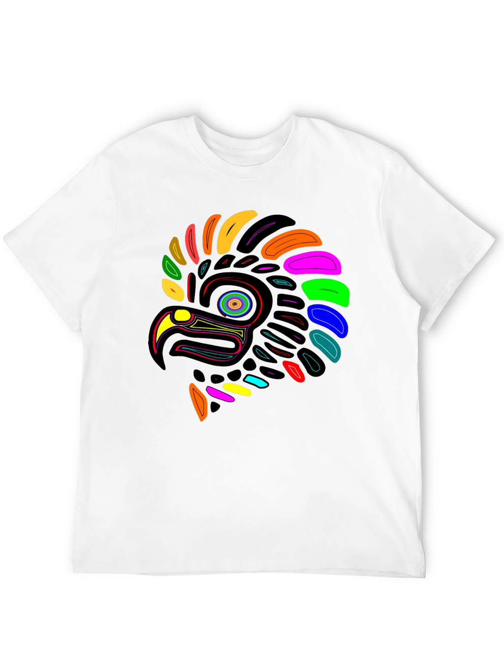 Vibrant Eagle Graphic Tee - Unique Design