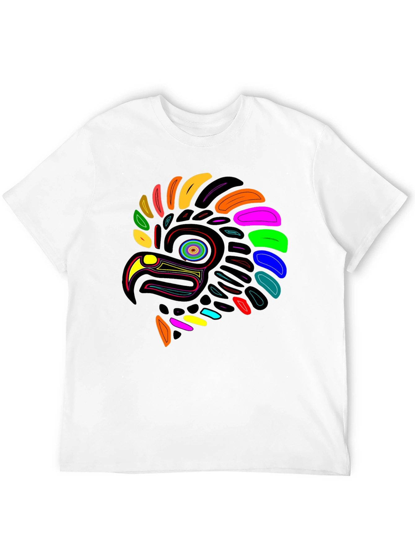 Vibrant Eagle Graphic Tee - Unique Design