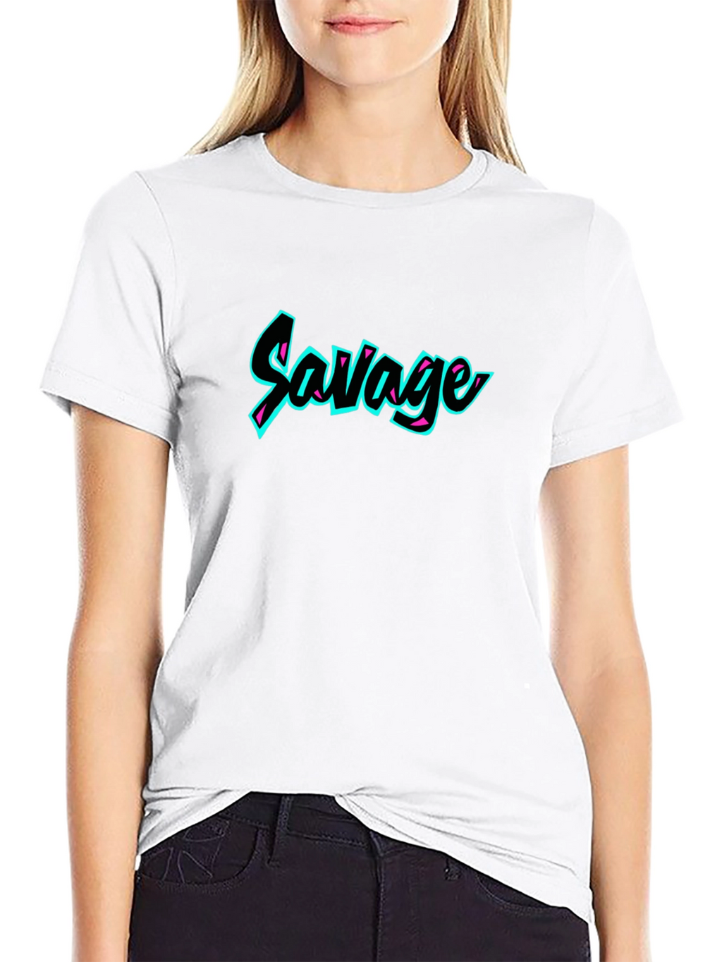 Savage Graphic Tee - Black