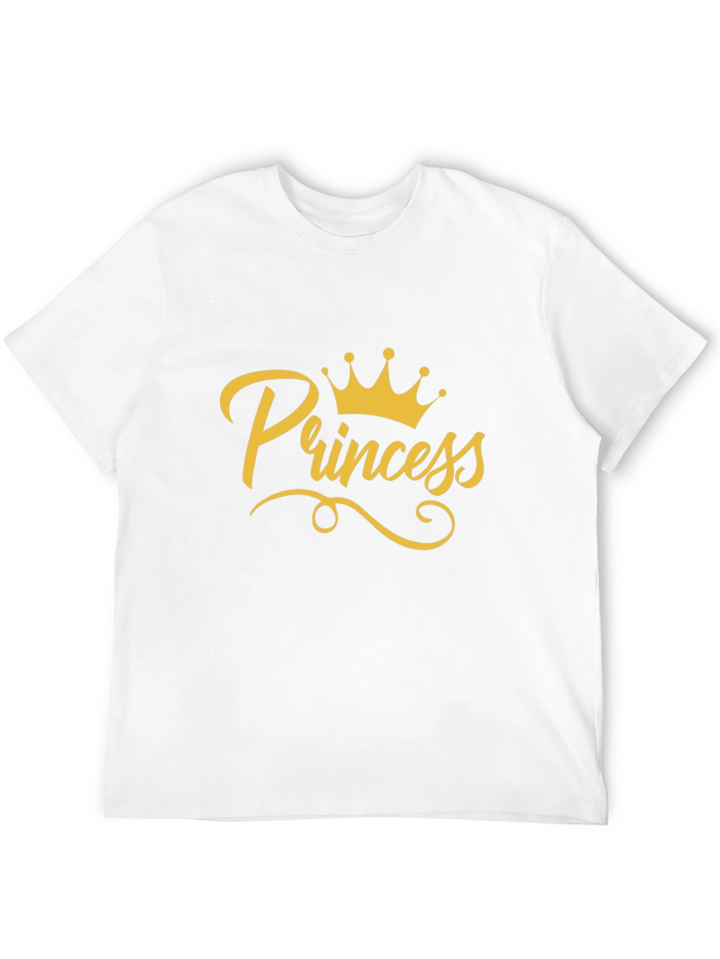 Princess Crown Graphic T-Shirt - Black
