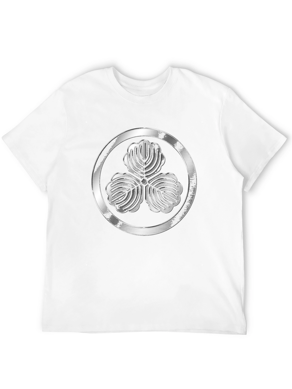 Silver Kamon Black T-Shirt
