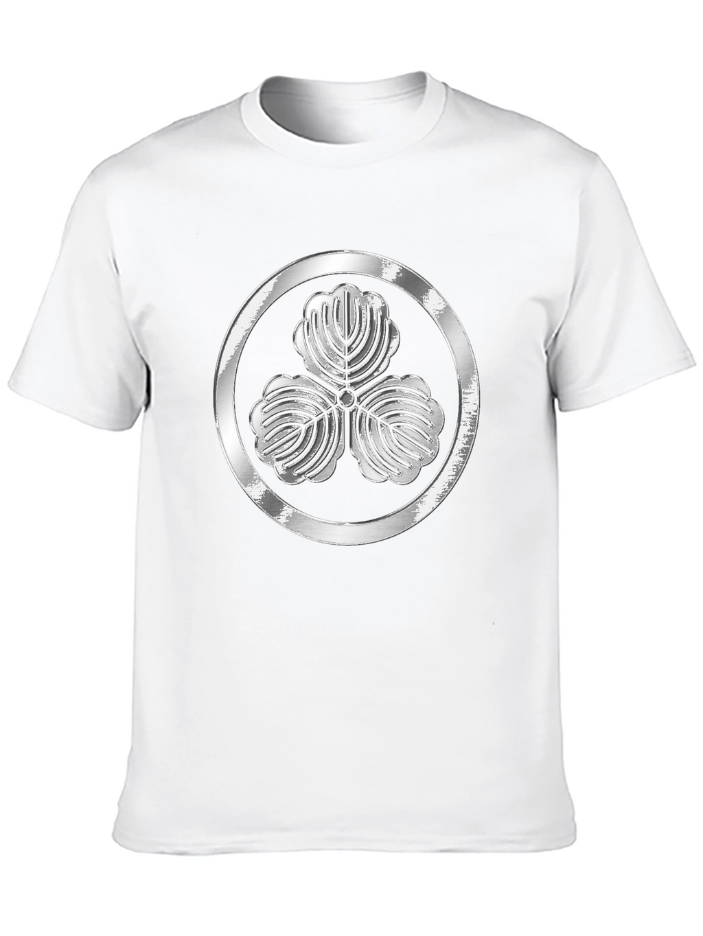 Silver Kamon Black T-Shirt