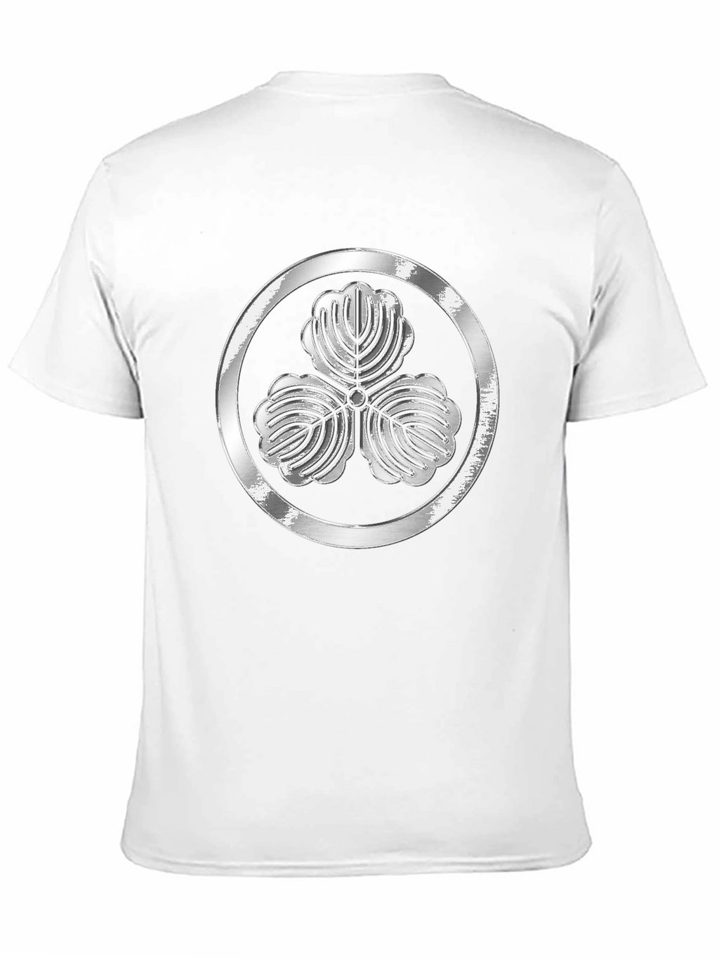 Silver Kamon Black T-Shirt