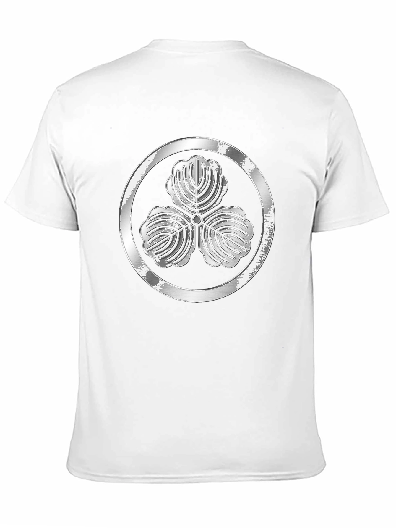Silver Kamon Black T-Shirt