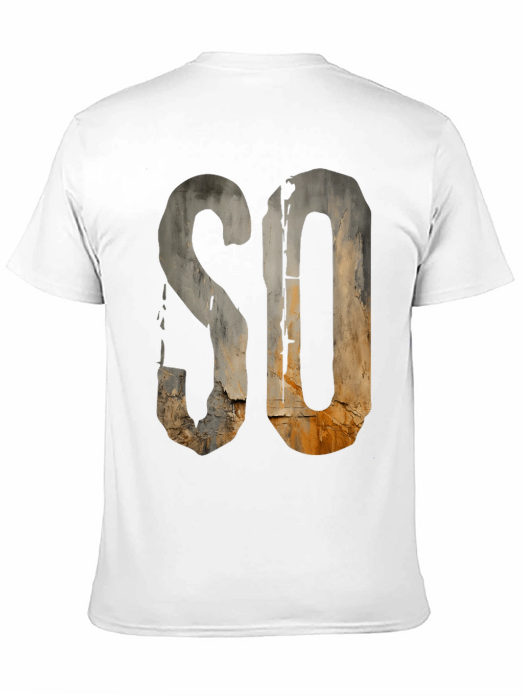 Rustic SO Graphic Tee - Urban Grunge Style
