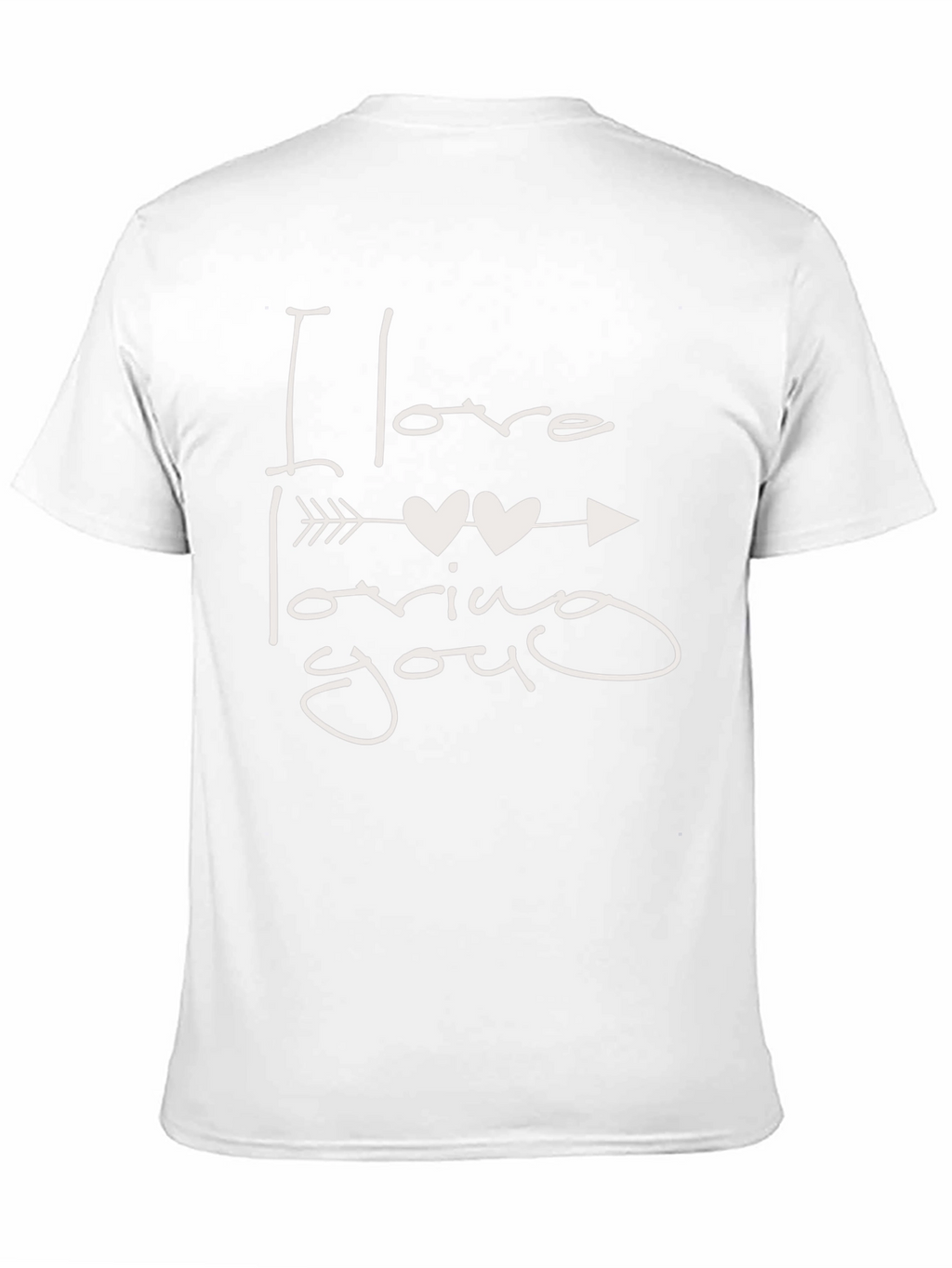 I Love Loving You Black T-Shirt