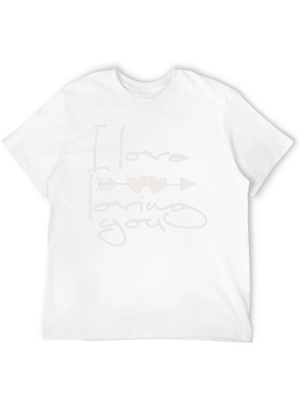 I Love Loving You Black T-Shirt
