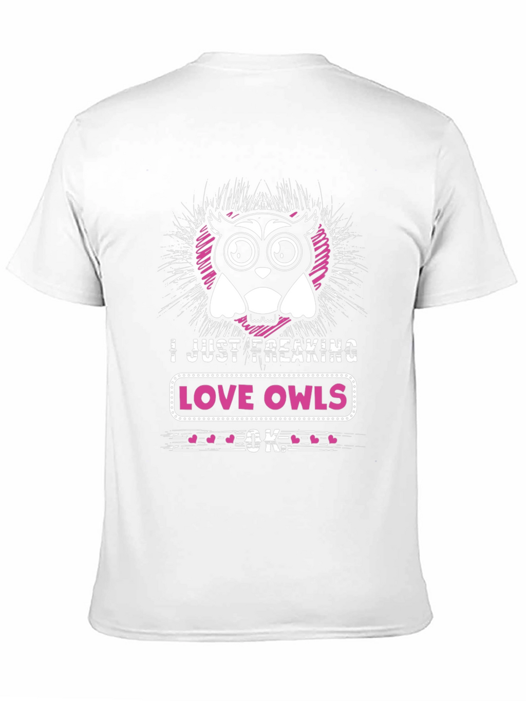 I Love Owls Graphic T-Shirt