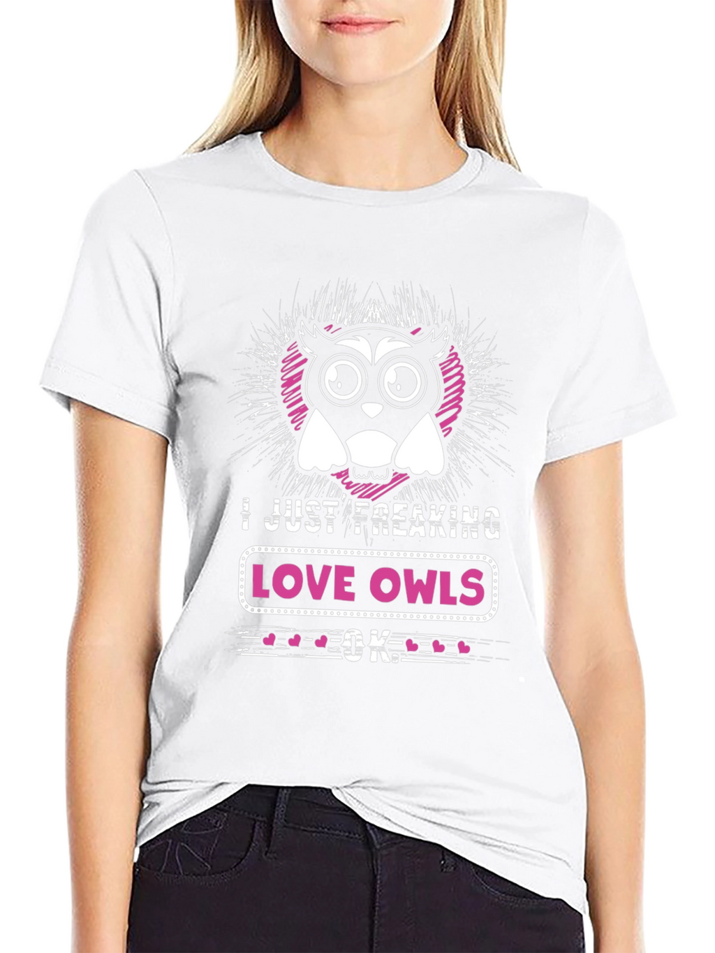I Love Owls Graphic T-Shirt