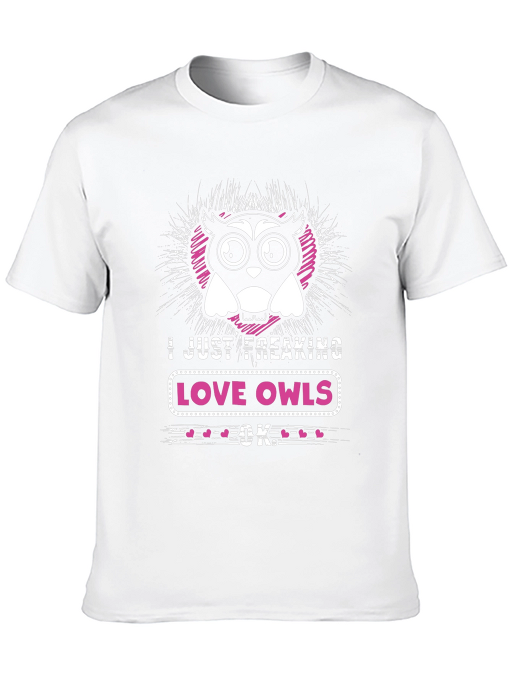 I Love Owls Graphic T-Shirt
