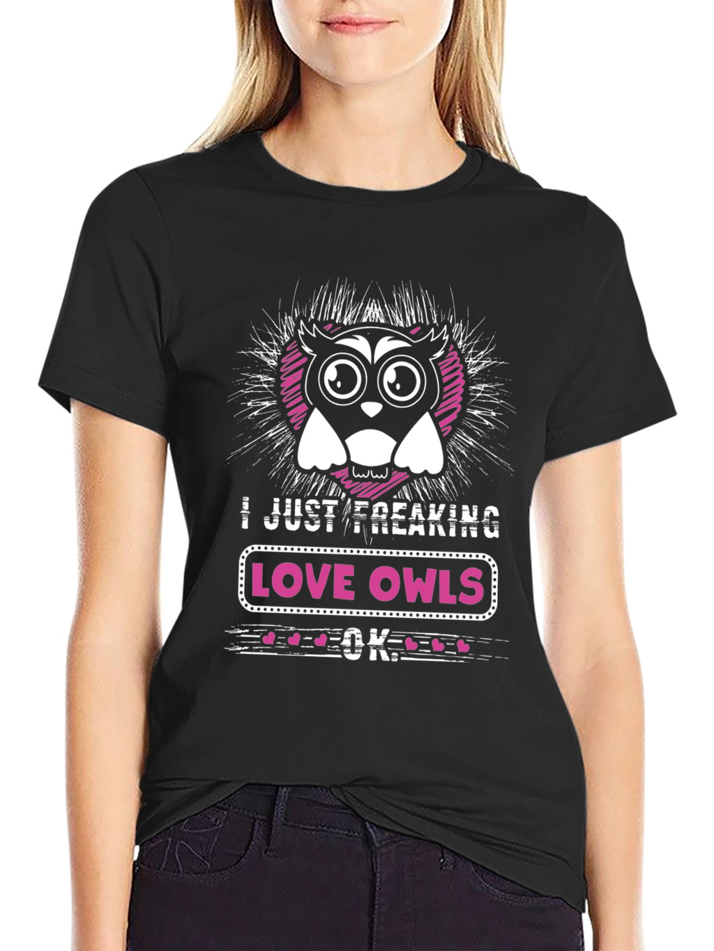 I Love Owls Graphic T-Shirt