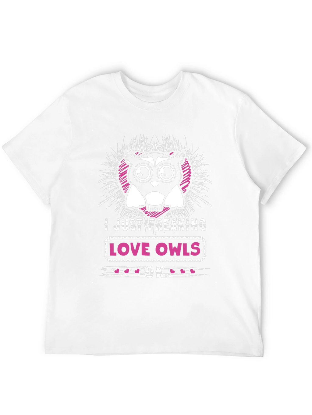 I Love Owls Graphic T-Shirt
