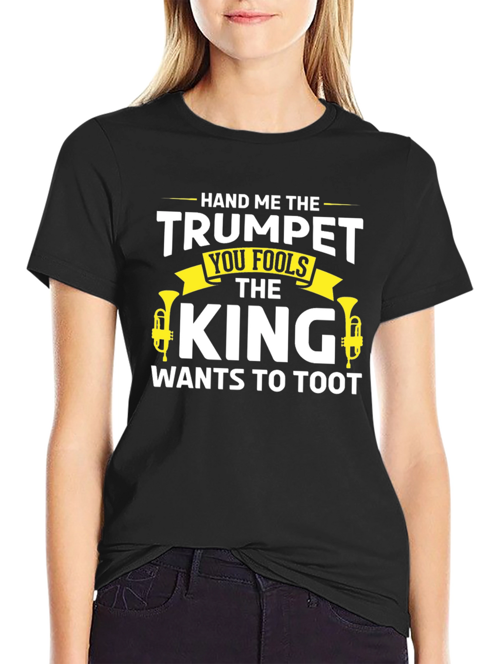 Hand Me The Trumpet T-Shirt - Musician Gift