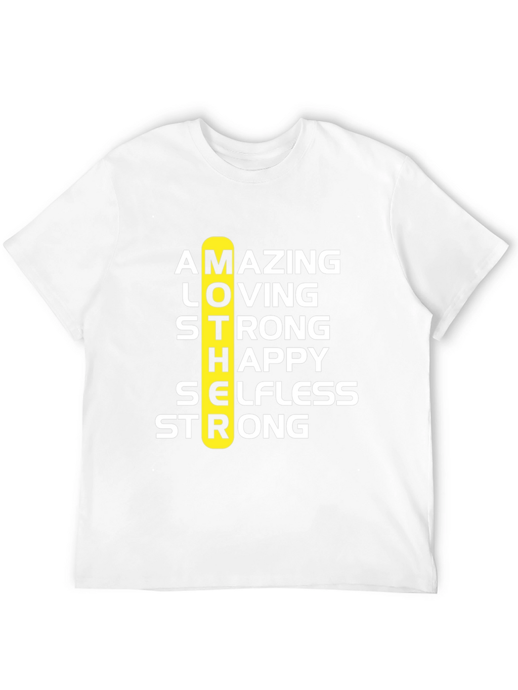 Amazing Mother Graphic Tee - Black Cotton T-Shirt