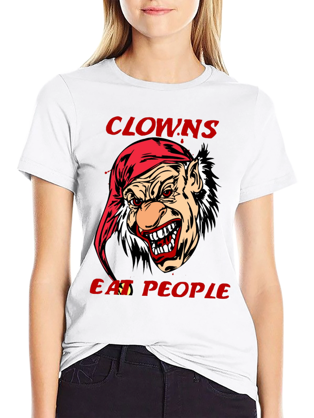 Clowns Eat People Graphic Tee