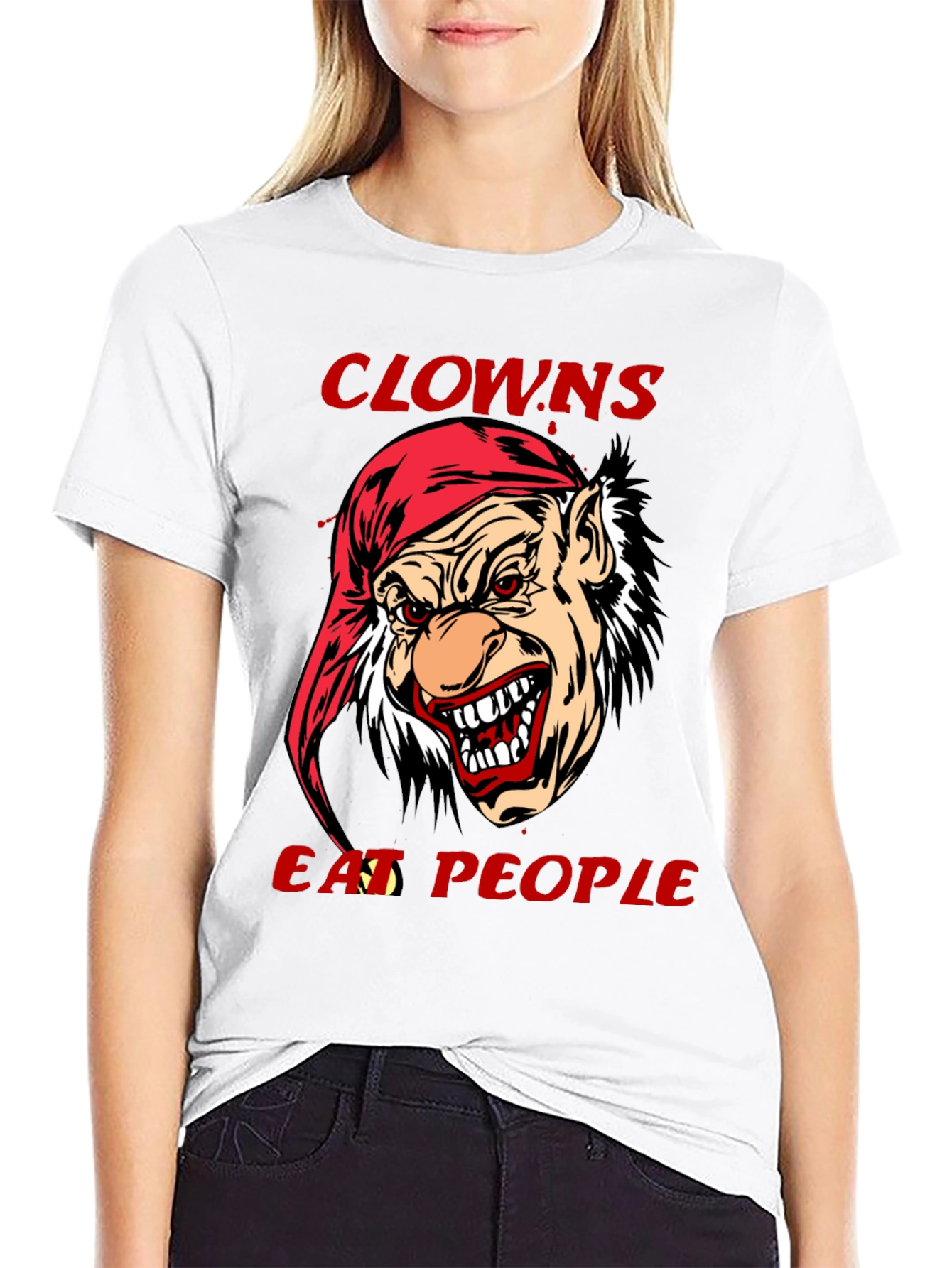 Clowns Eat People Graphic Tee