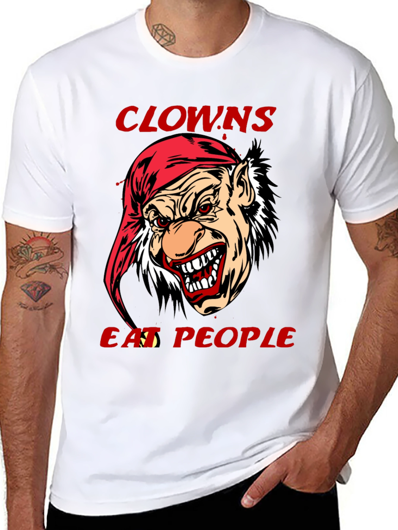 Clowns Eat People Graphic Tee