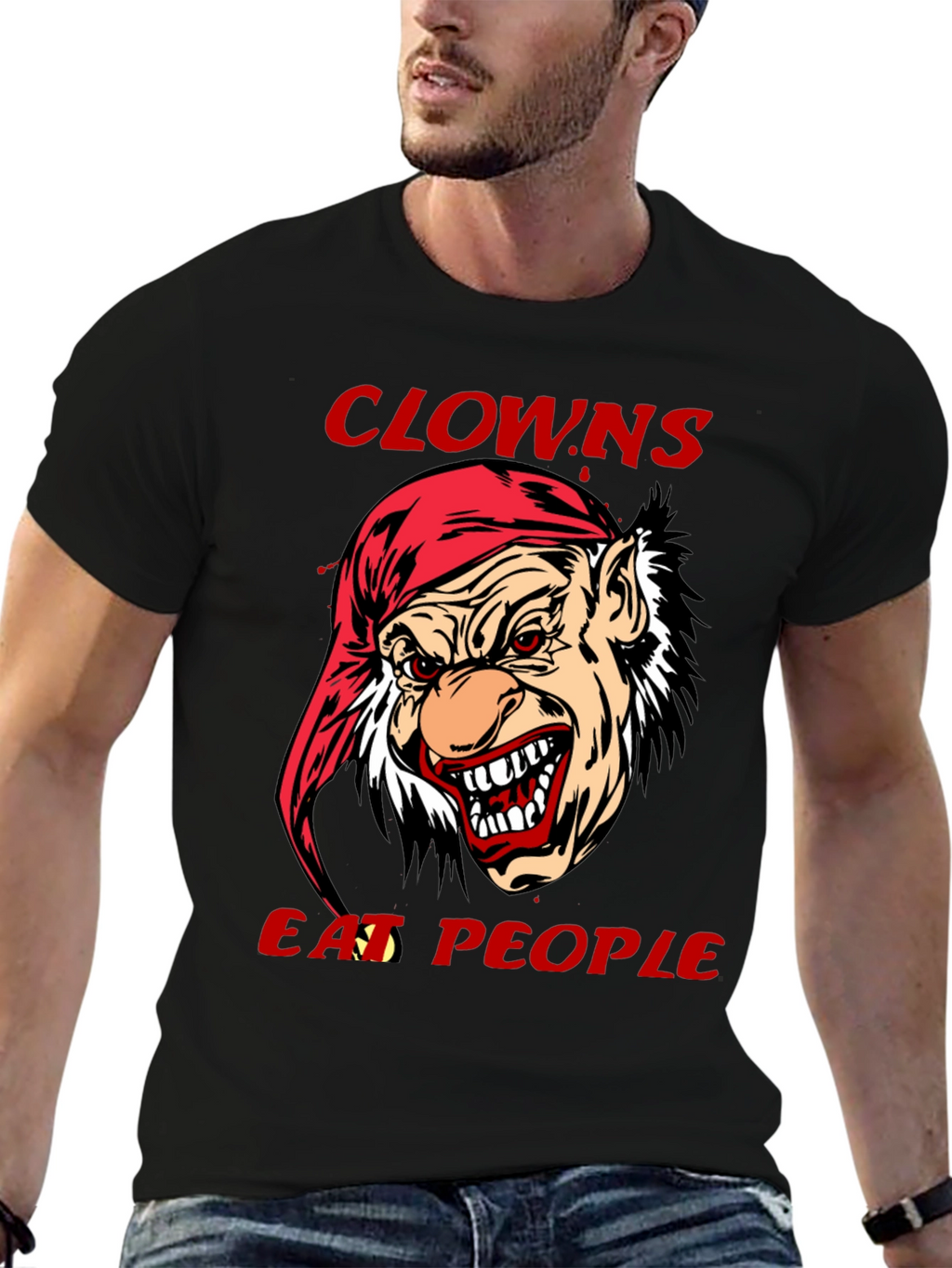 Clowns Eat People Graphic Tee