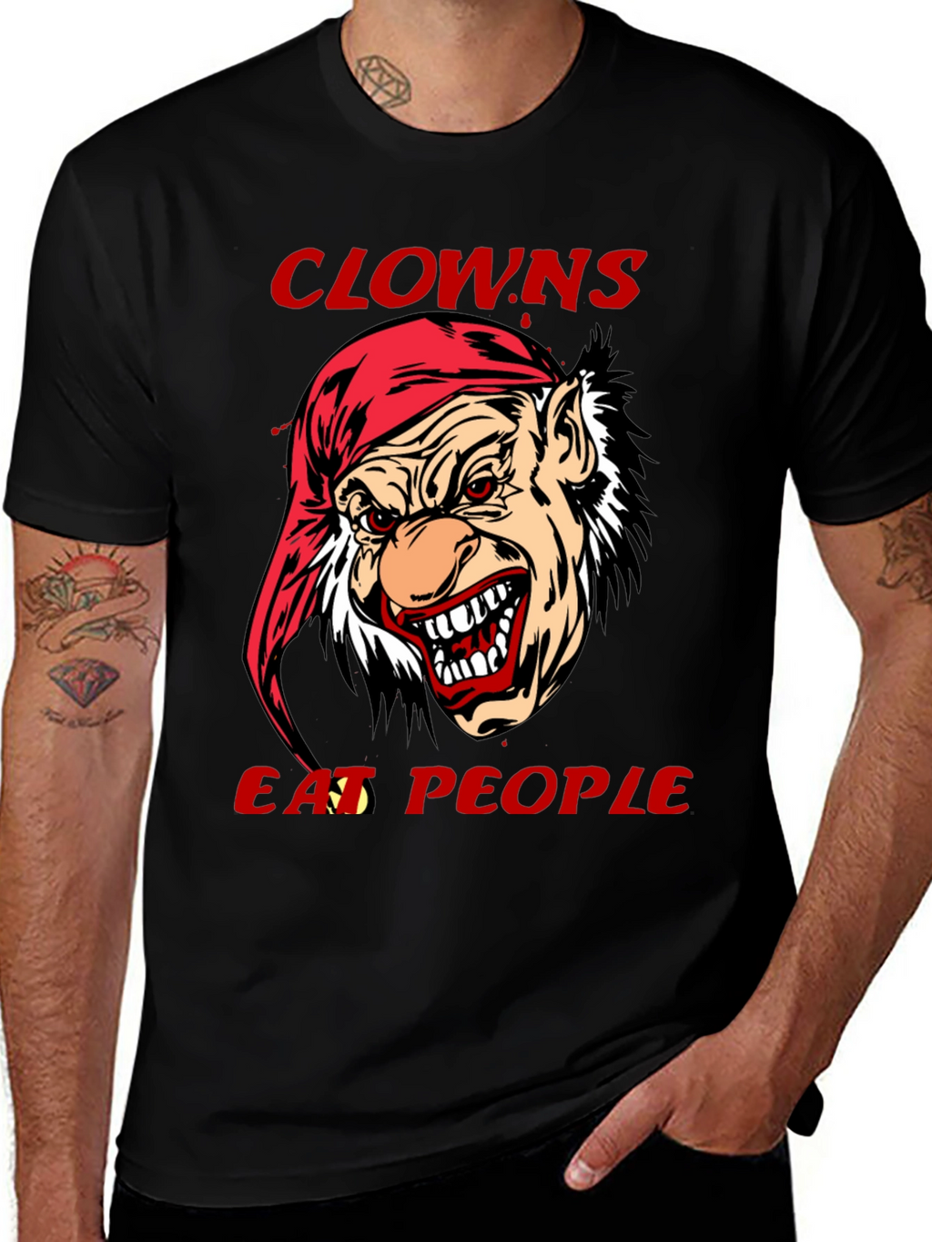 Clowns Eat People Graphic Tee