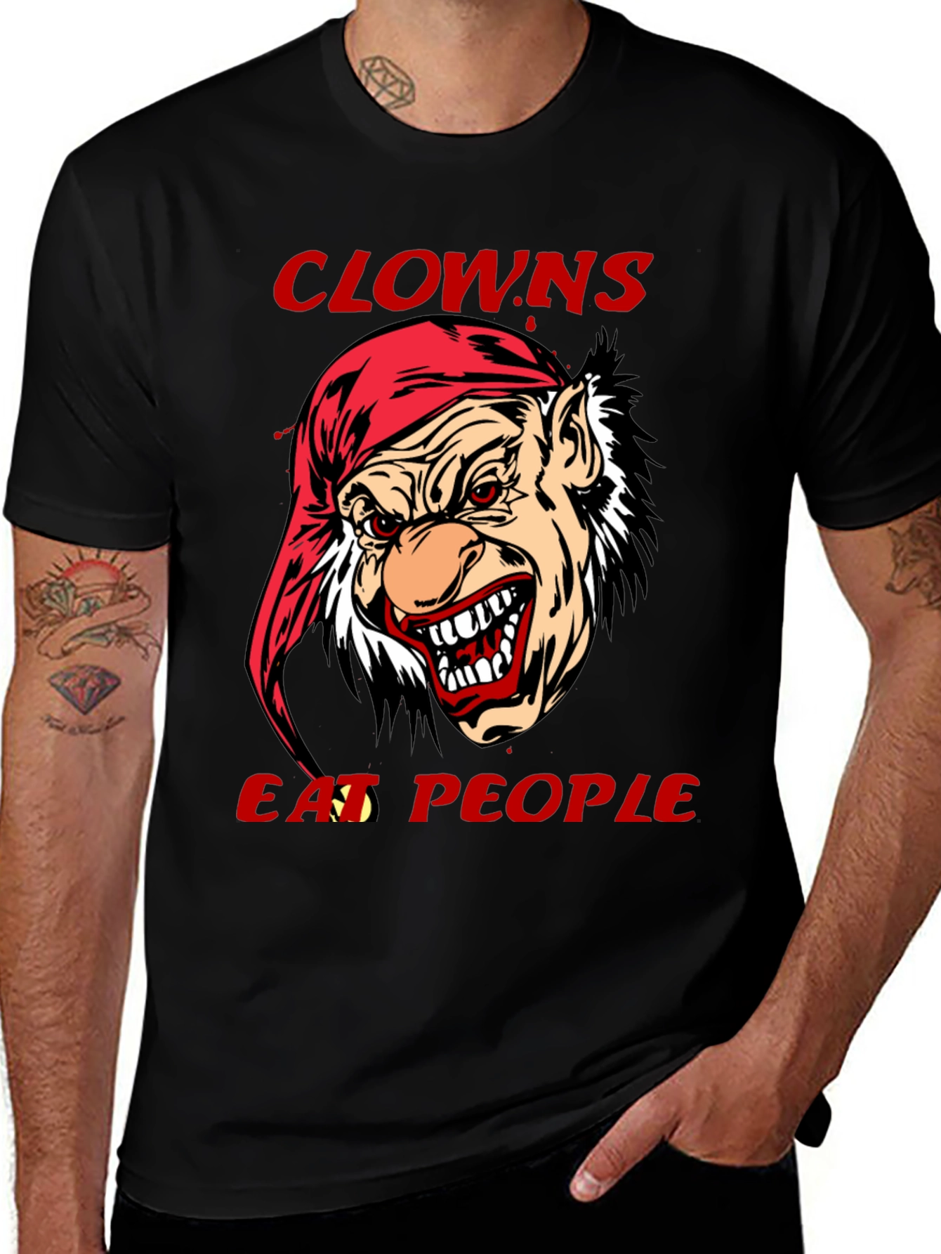 Clowns Eat People Graphic Tee